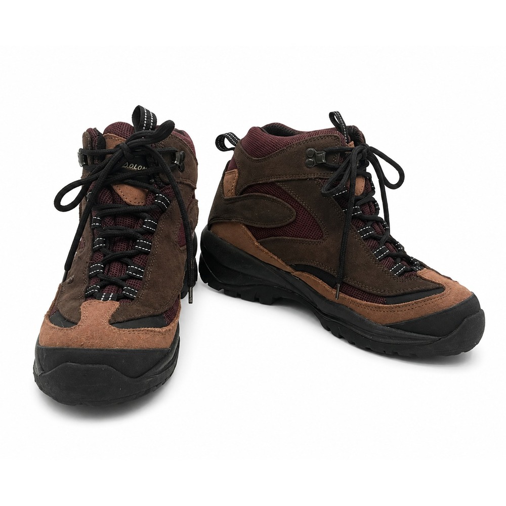 Dolomite Mens Step Run Gore-Tex Hiking Boots Size 8.5 Brown Leather Waterproof